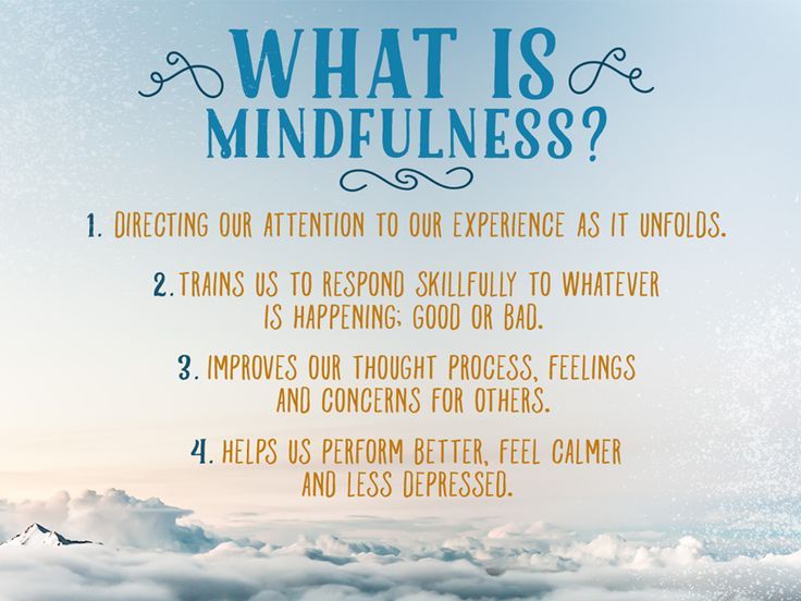 poster of what is mindfulness